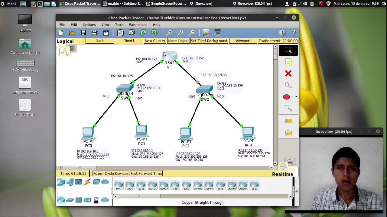 Configuracion basica de switch