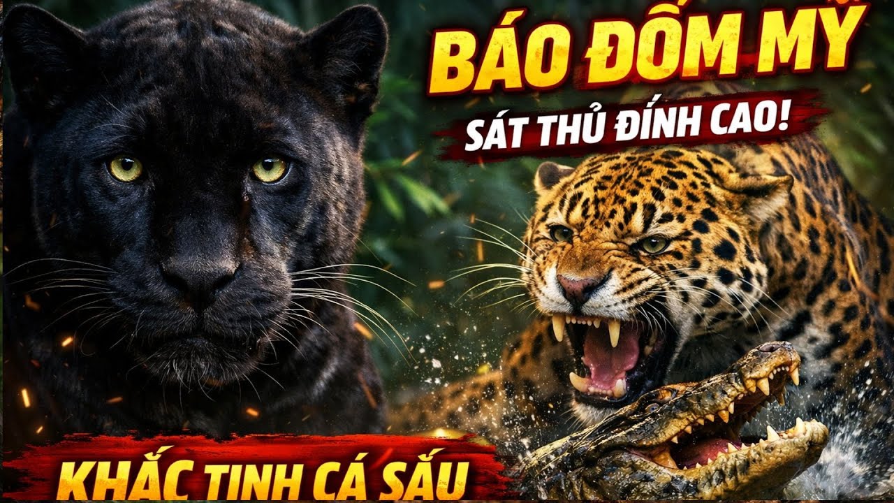TOP 10 LOÀI BÁO CHIẾN ĐẤU MẠNH NHẤT THẾ GIỚI | Số 1 Khiến Cả Cá Sấu Khiếp Sợ