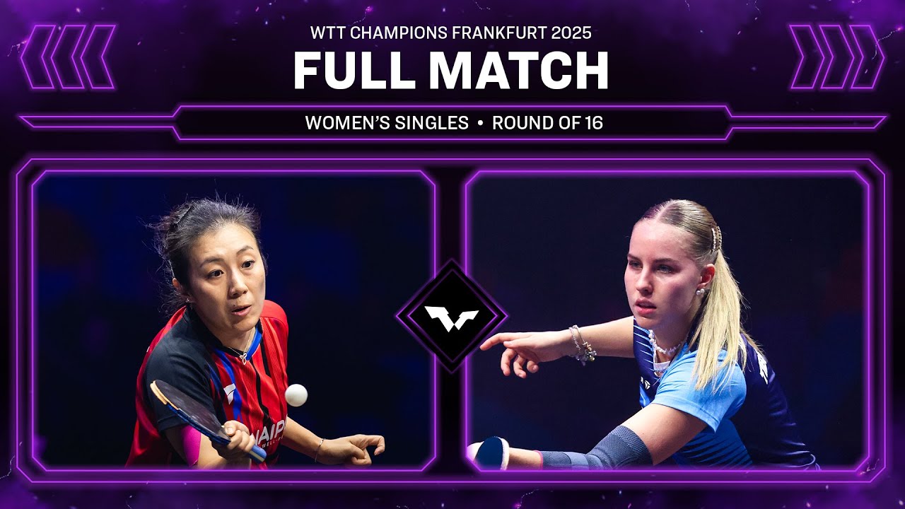 FULL MATCH | Ying Han vs Annett Kaufmann | WS R16 | #WTTFrankfurt 2025