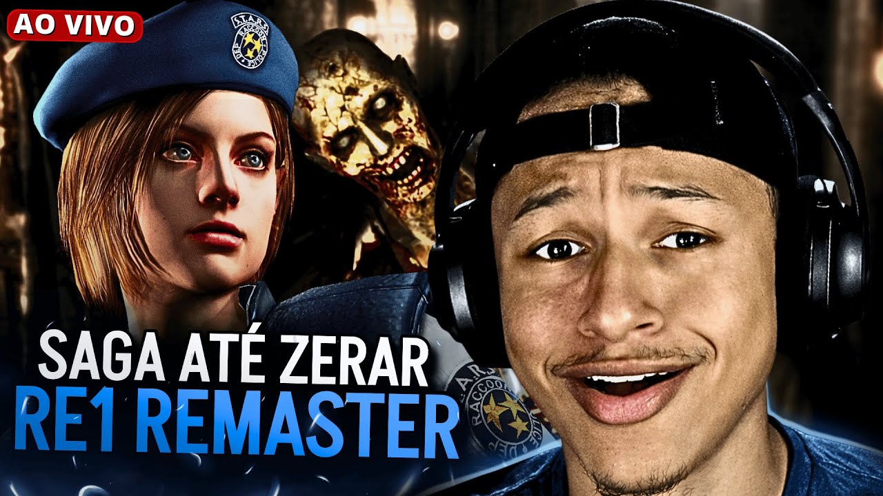 RESIDENT EVIL 1 REMASTER AO VIVO | ATÉ ZERAR CRONOLOGIA | PT-BR 2026 !Livepix !Twitch