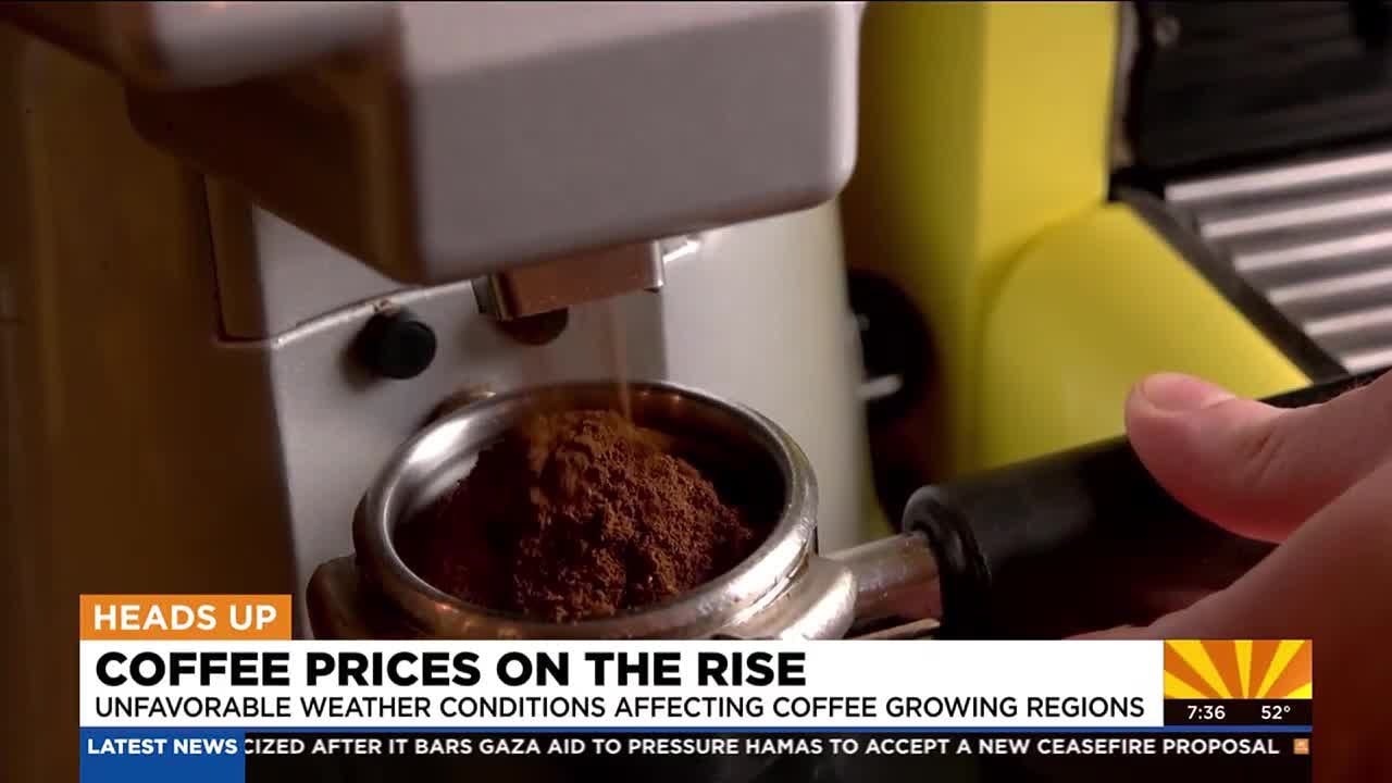 Arizona coffee shops impacted by rising prices