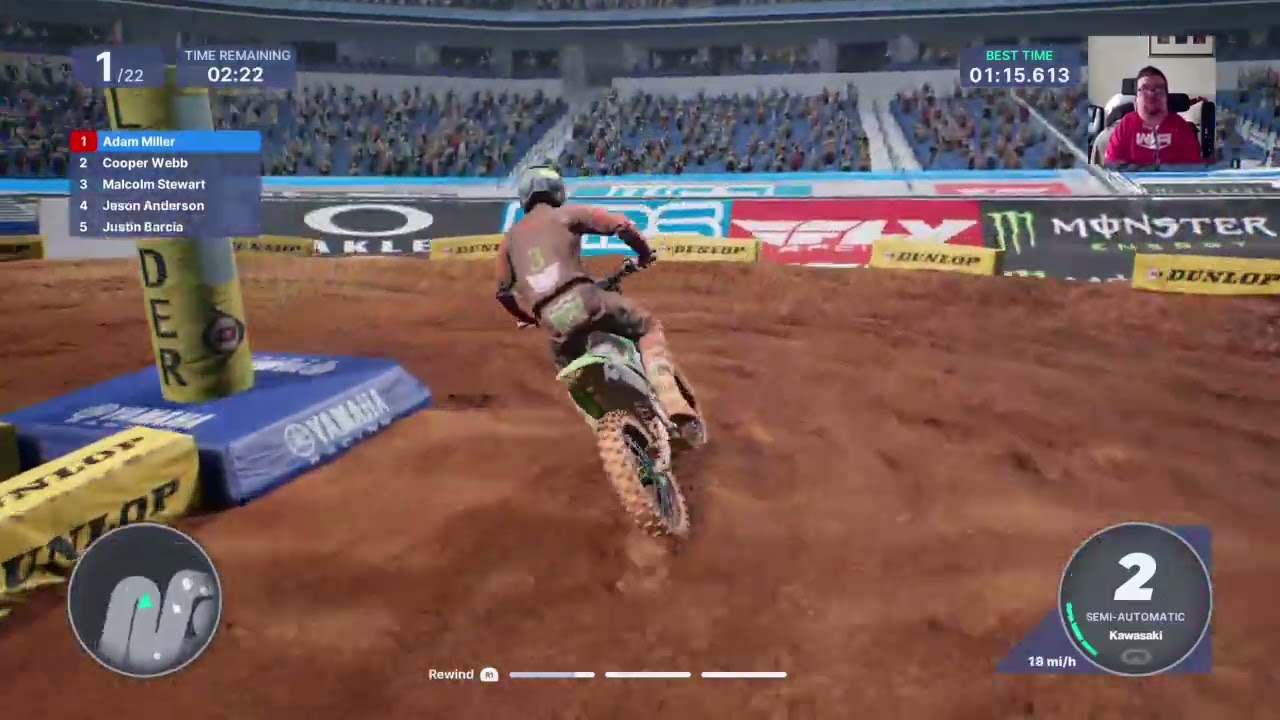 Celtsfan1988's Live Monster Energy SuperCross 5 Stream #12