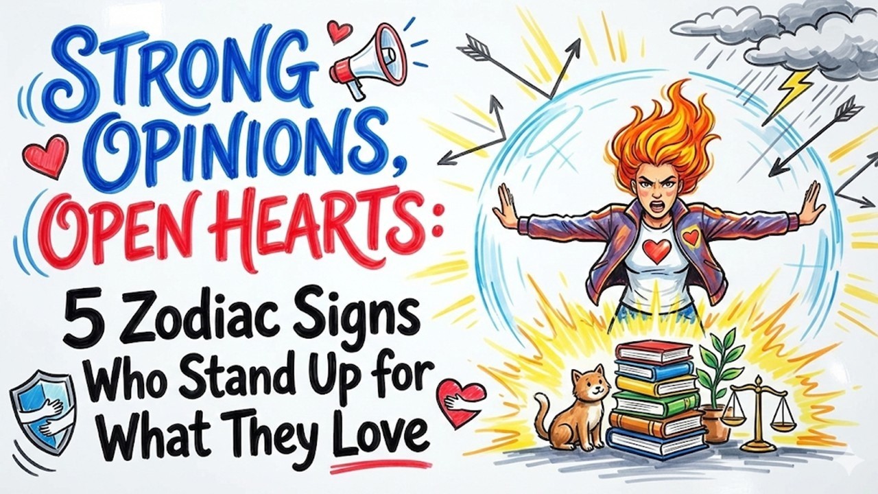 Strong Opinions, Open Hearts || 5 Zodiac Signs Who Stand Up for What They Love
