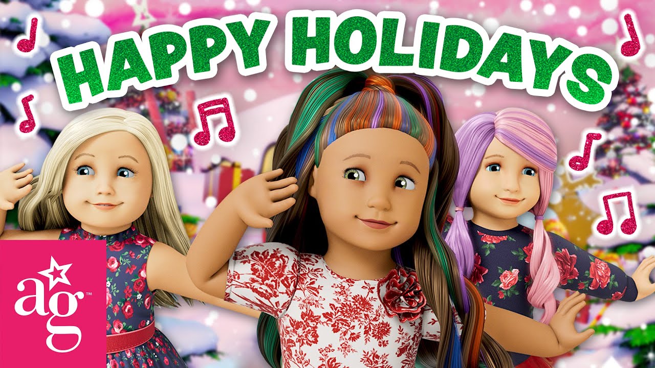 Happy Holidays from American Girl! | Christmas Music Mega Mix | American Girl Songs!