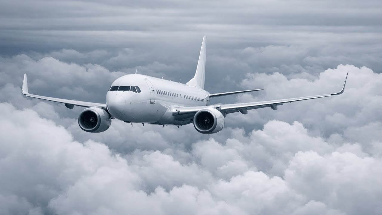 Perfect Landing at International Airport