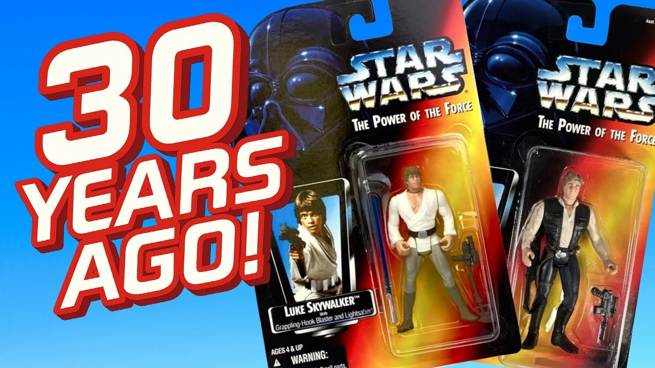 Star Wars Figures Returned 30 Years Ago!