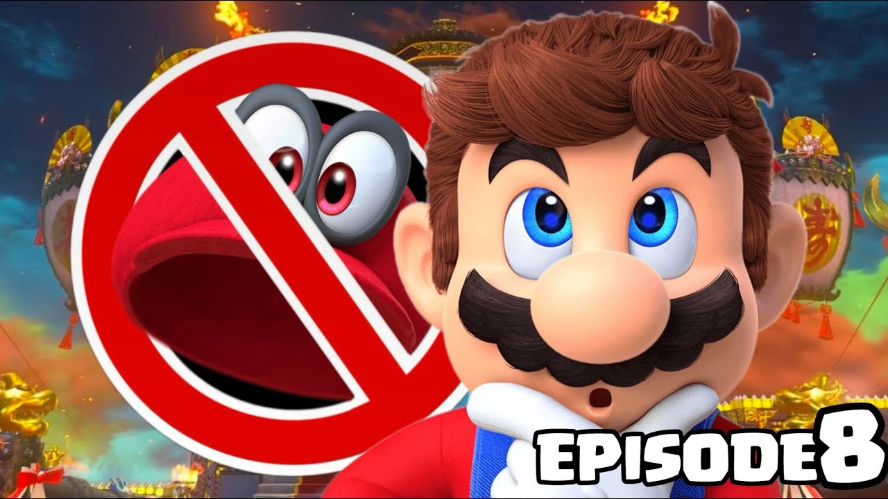 Can I Beat Mario Odyssey WITHOUT CAPPY... (Again) | Mario Odyssey Death Wheel Ep8.