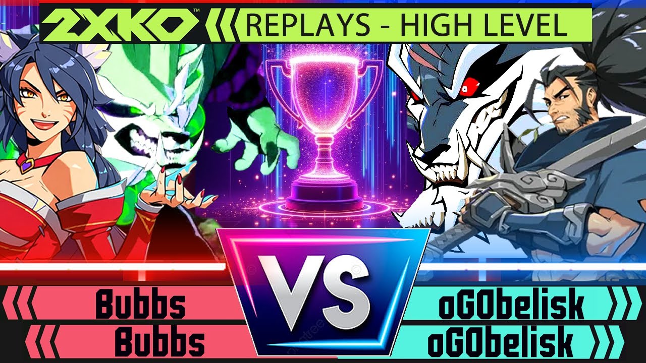 🔥 2XKO (Bubbs vs oGObelisk)🔥Warwick, Ahri and Yasuo ▰ League of Legends Fight