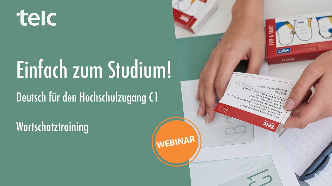 Einfach zum Studium   C1 Wortschatztraining 01