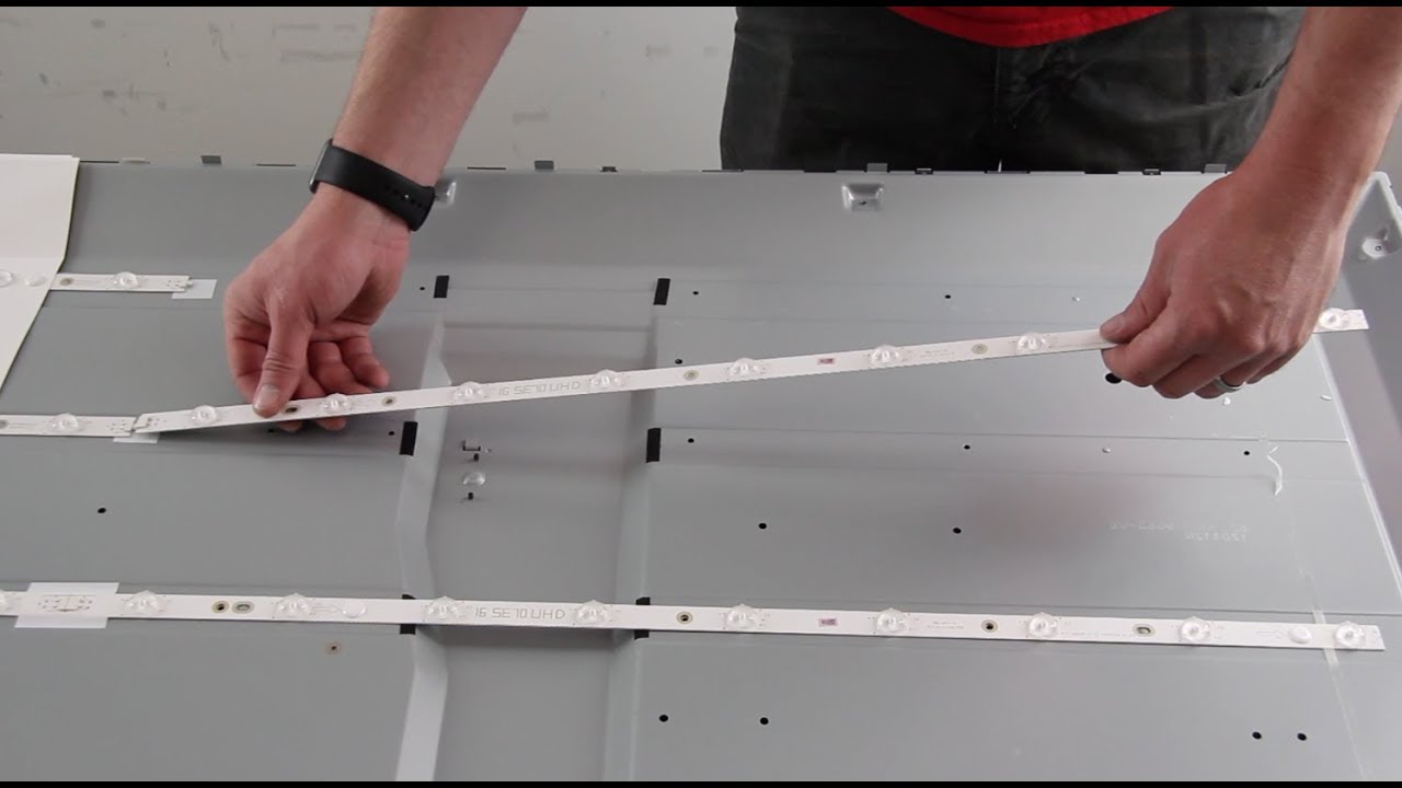 Руководство по замене светодиодной ленты на телевизоре Vizio 70