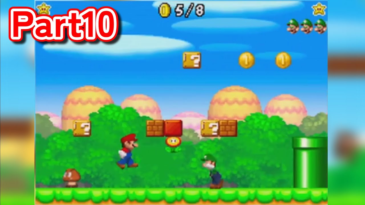 【字幕解説】白熱の兄弟対決！マリオvsルイージ Part10【Newスーパーマリオブラザーズ】
