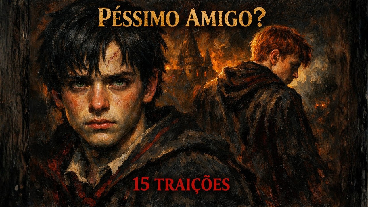 RON WEASLEY ERA UM PÉSSIMO AMIGO? 15 VEZES QUE ELE QUASE DESTRUIU HARRY!
