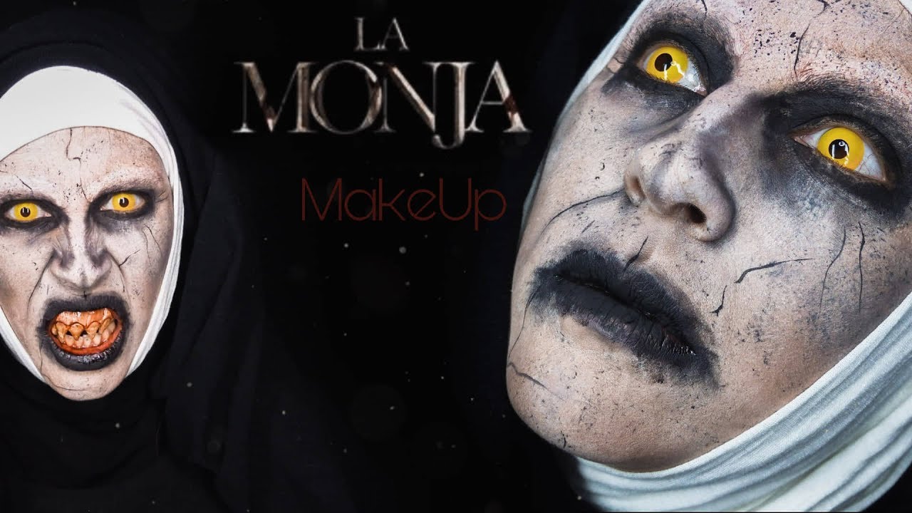 Maquillaje La Monja / paso a paso / ideas para halloween