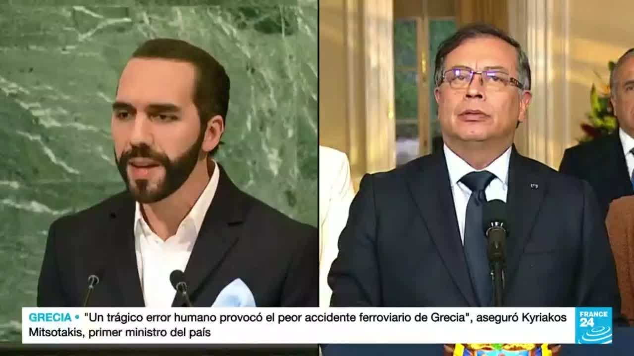 Acusaciones cruzadas entre Petro y Bukele por megac&aacute;rcel de El Salvador