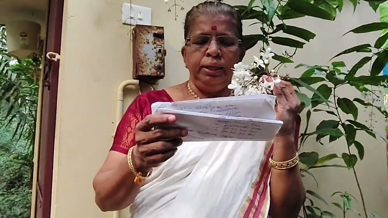 കണിക്കൊന്ന പൂത്തൊരുങ്ങി എന്ന ഗാനവുമായി പുഷ്പവല്ലി ചോറോട് 