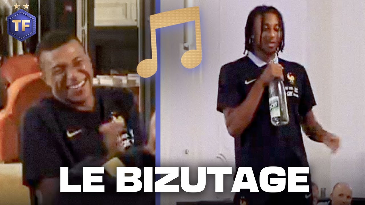 Le FREESTYLE INATTENDU de Michael Olise pour son BIZUTAGE avec les Bleus 😳 - La Quotidienne #1588