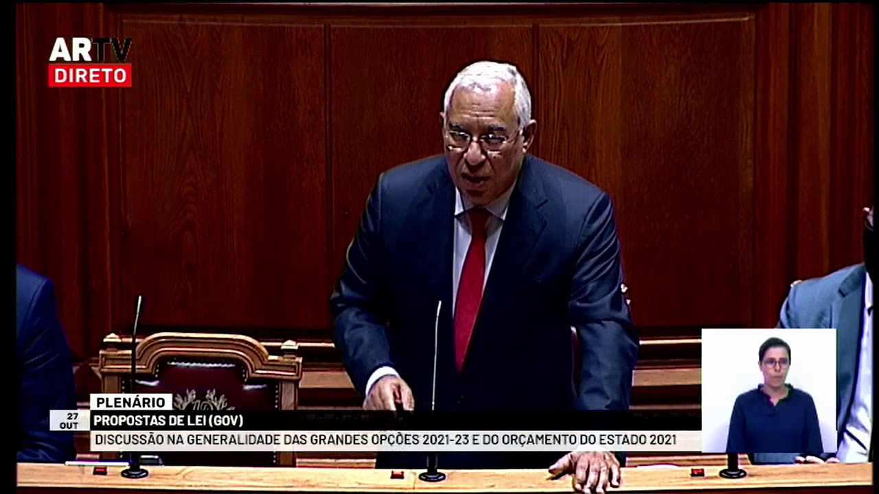 27-10-2020 - Debate na Generalidade OE 2021 | Resposta do PM ao Deputado André Ventura