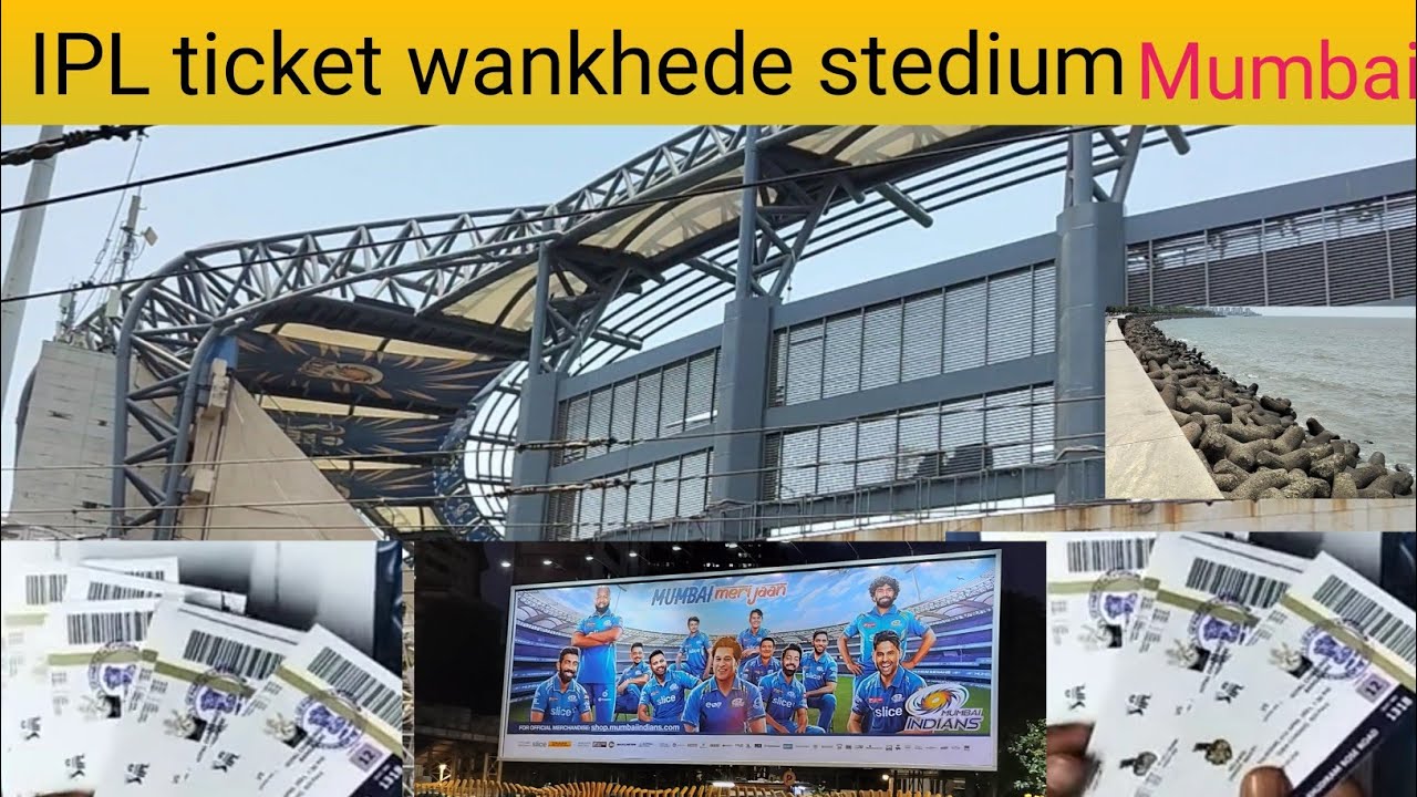 IPL match ticket Mumbai (mansurivlogs23 )