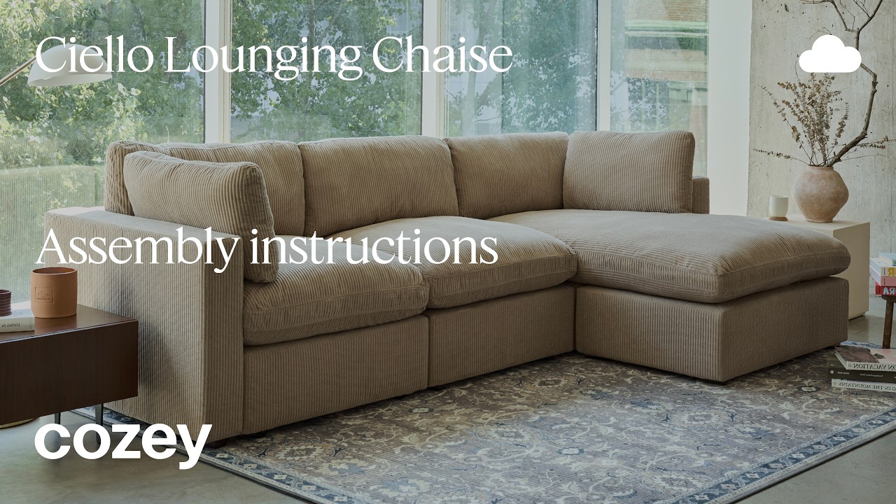 (EN) Ciello Lounging Chaise - Assembly Guide