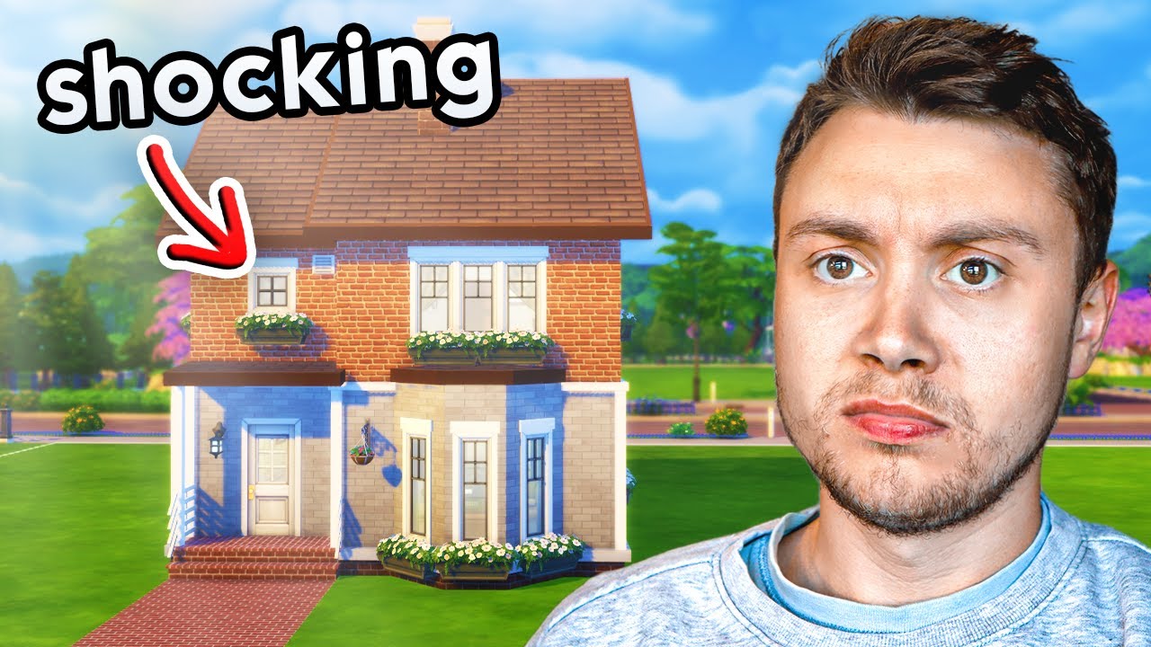 Brutally roasting my old builds on The Sims 4 Gallery