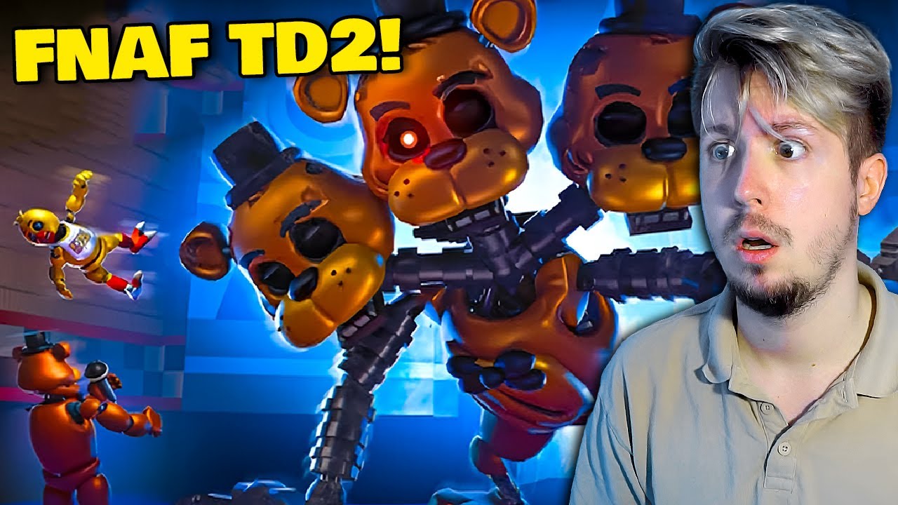 🔥Testuję *FNAF TD2* i walczę Z NOWYMI ANIMATRONIKAMI w Roblox!
