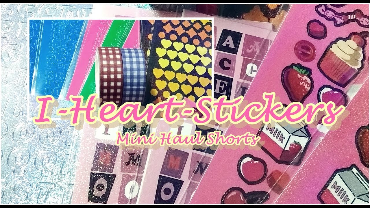 I-Heart-Stickers Mini #1