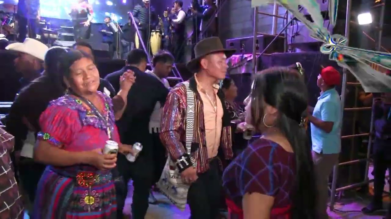 Baile Social Ameniza Marimba Horquesta El Rosario Desde Barrio La Democracia Joyabaj 11 De Enero 202