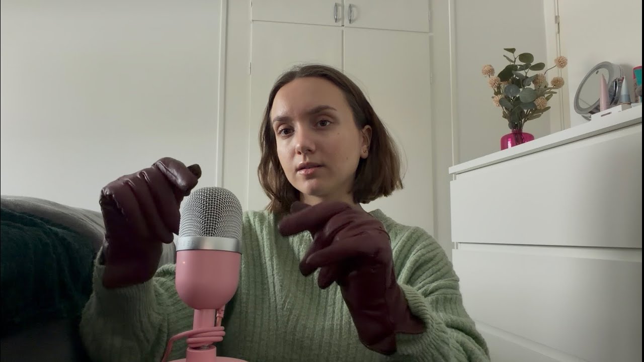 ASMR | Leather Sounds👜🧤