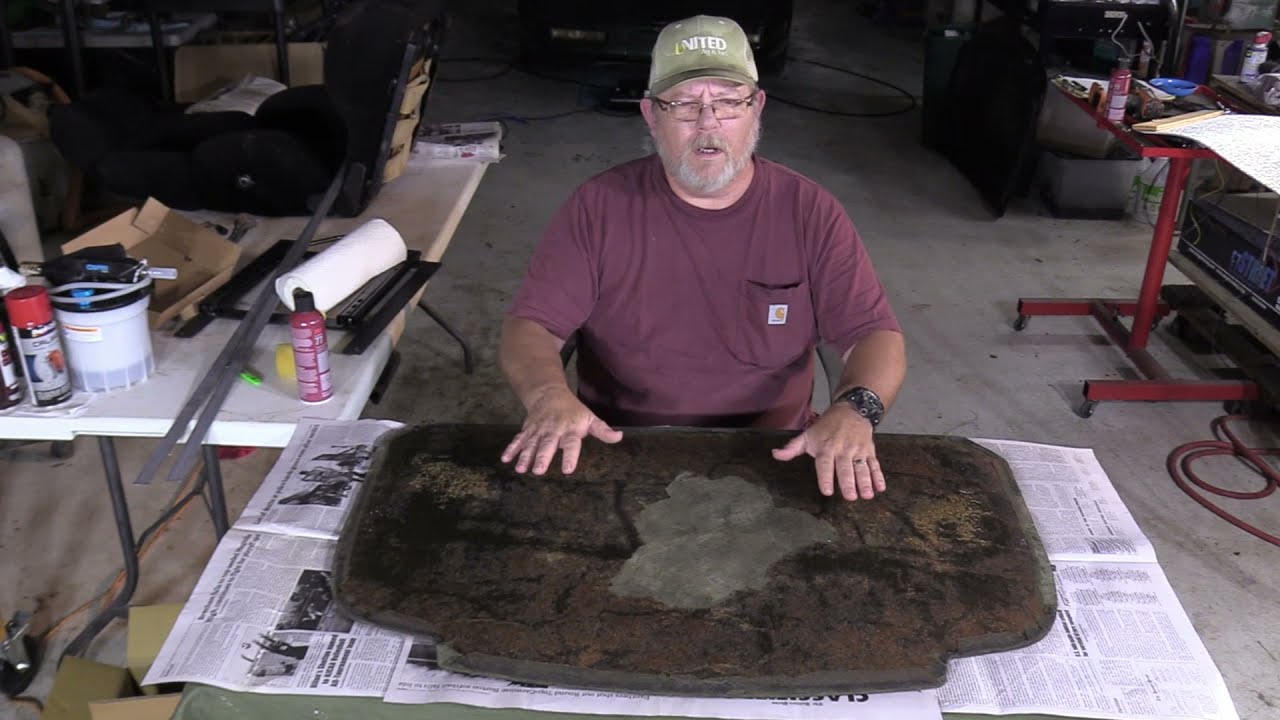 1994 C4 Corvette Roof Head Liner Replacement