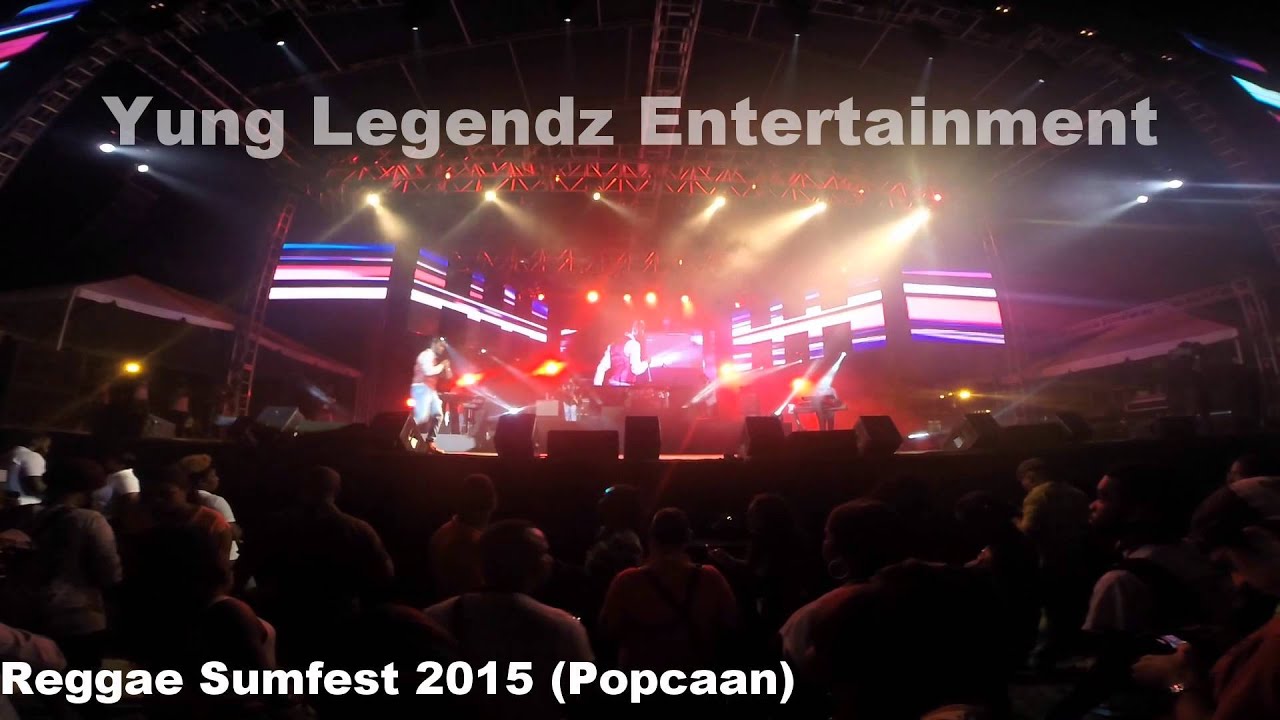 POPCAAN PERFORMING LIVE AT REGGAE SUMFEST