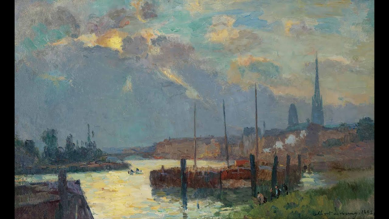 Albert Lebourg (1849-1928) - A French Impressionist and Post-Impressionist landscape painter