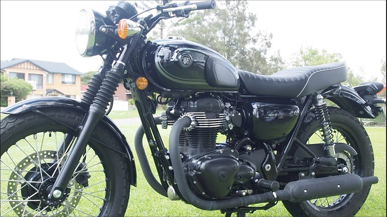 Тест мотоцикла Kawasaki W800 SE Black Edition