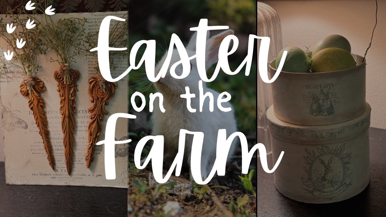 Get Creative: Rustic Farmhouse Easter Decor Ideas!