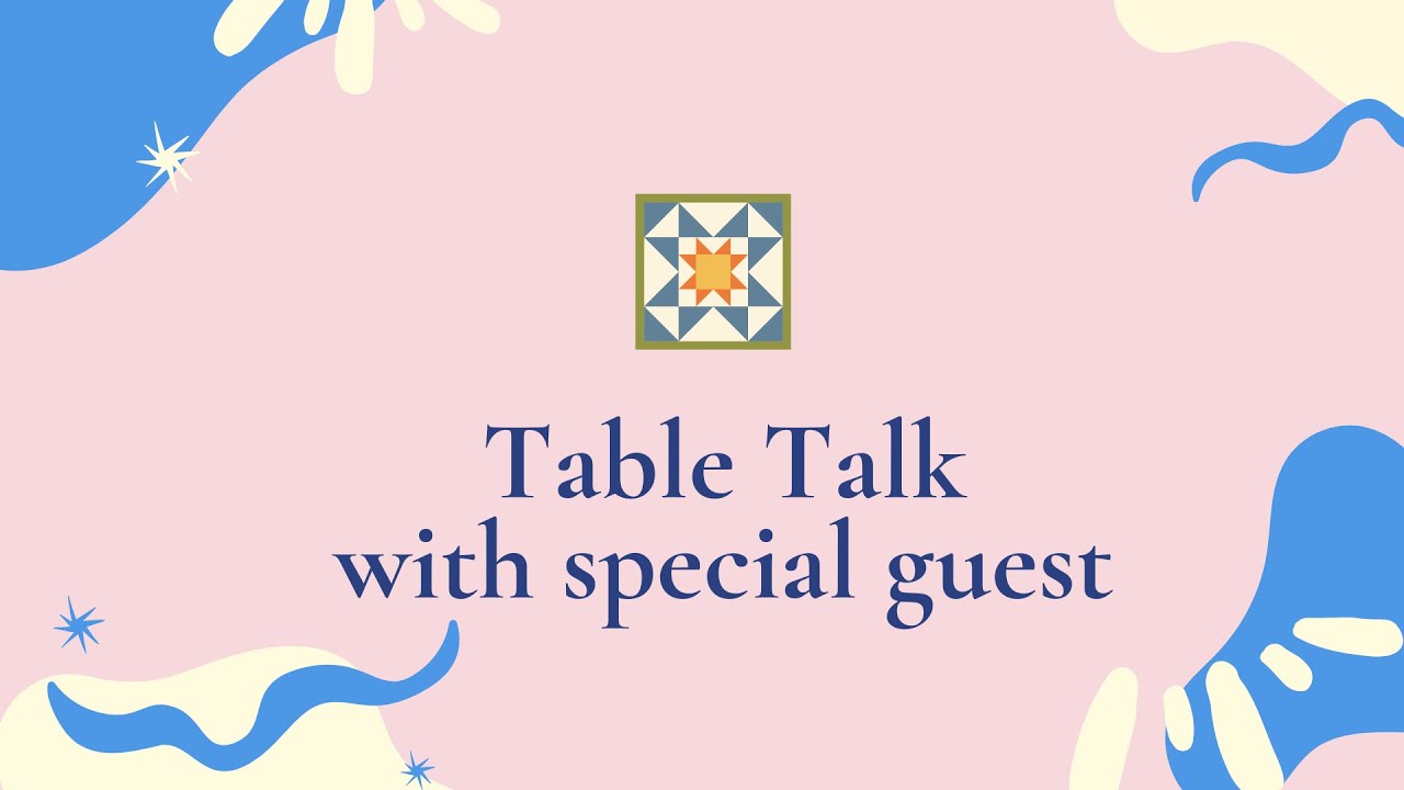 Designing process with Emily Call (Salt & Pepper Stitching) - Table Talk Special Aug 2