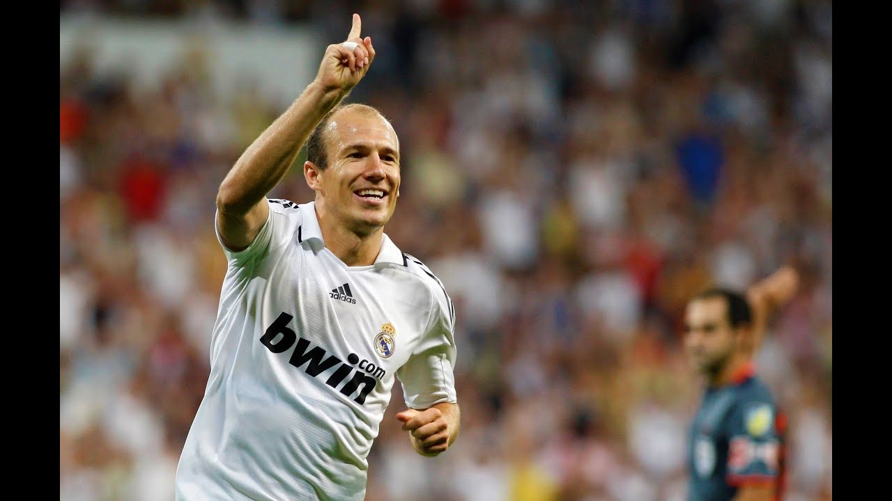 Arjen Robben All Goals For Real Marid