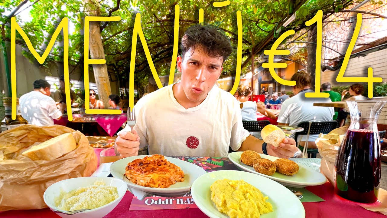 Mangio nella trattoria più ECONOMICA di Milano