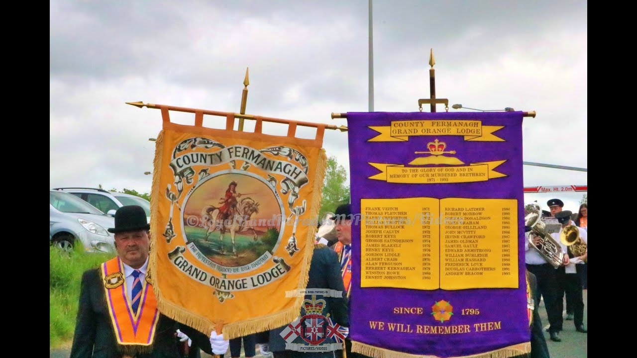 Co Fermanagh Grand Orange Lodge Murdered Brethren (Full Parade) 02/06/24