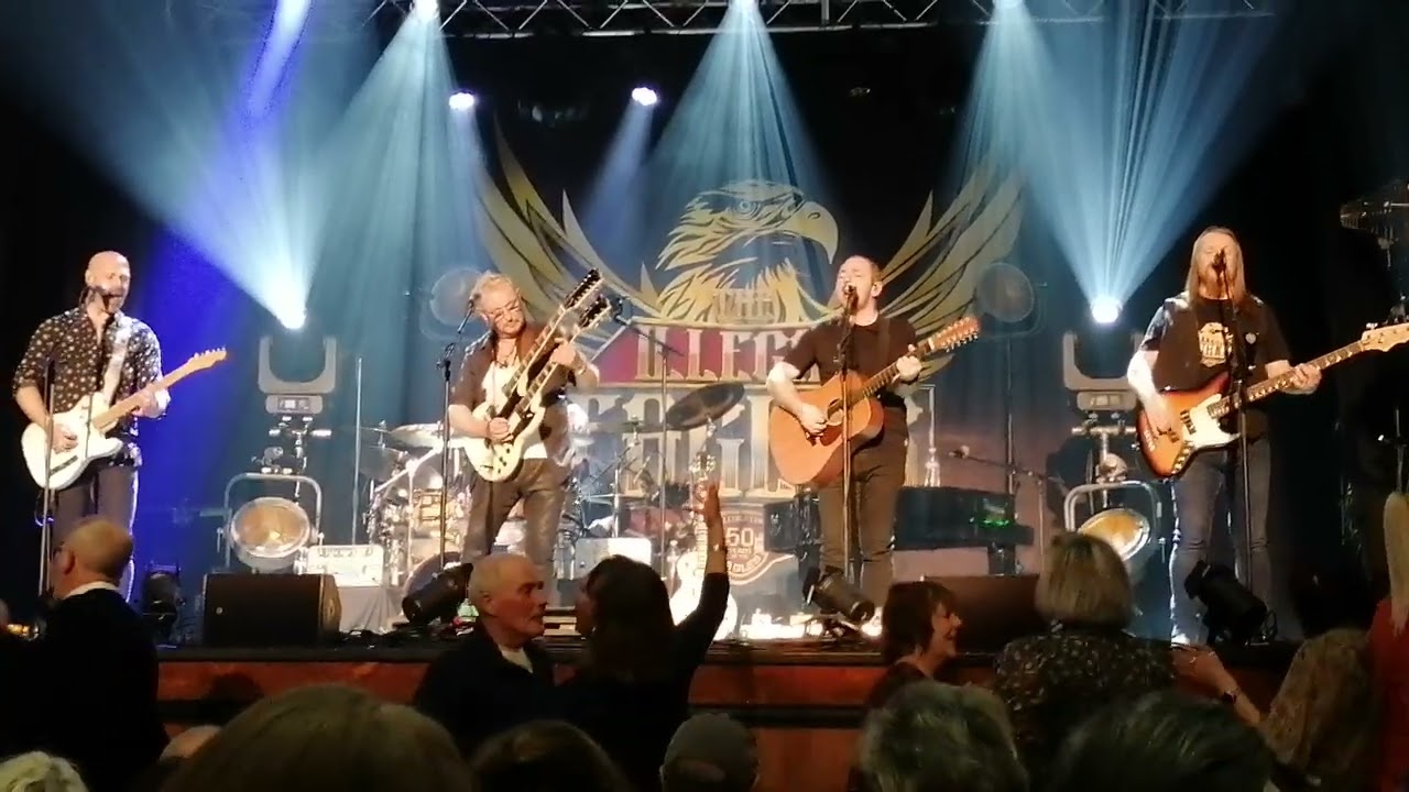 illegal eagles, hotel california, 29th November 2024, in Colne Lancashire