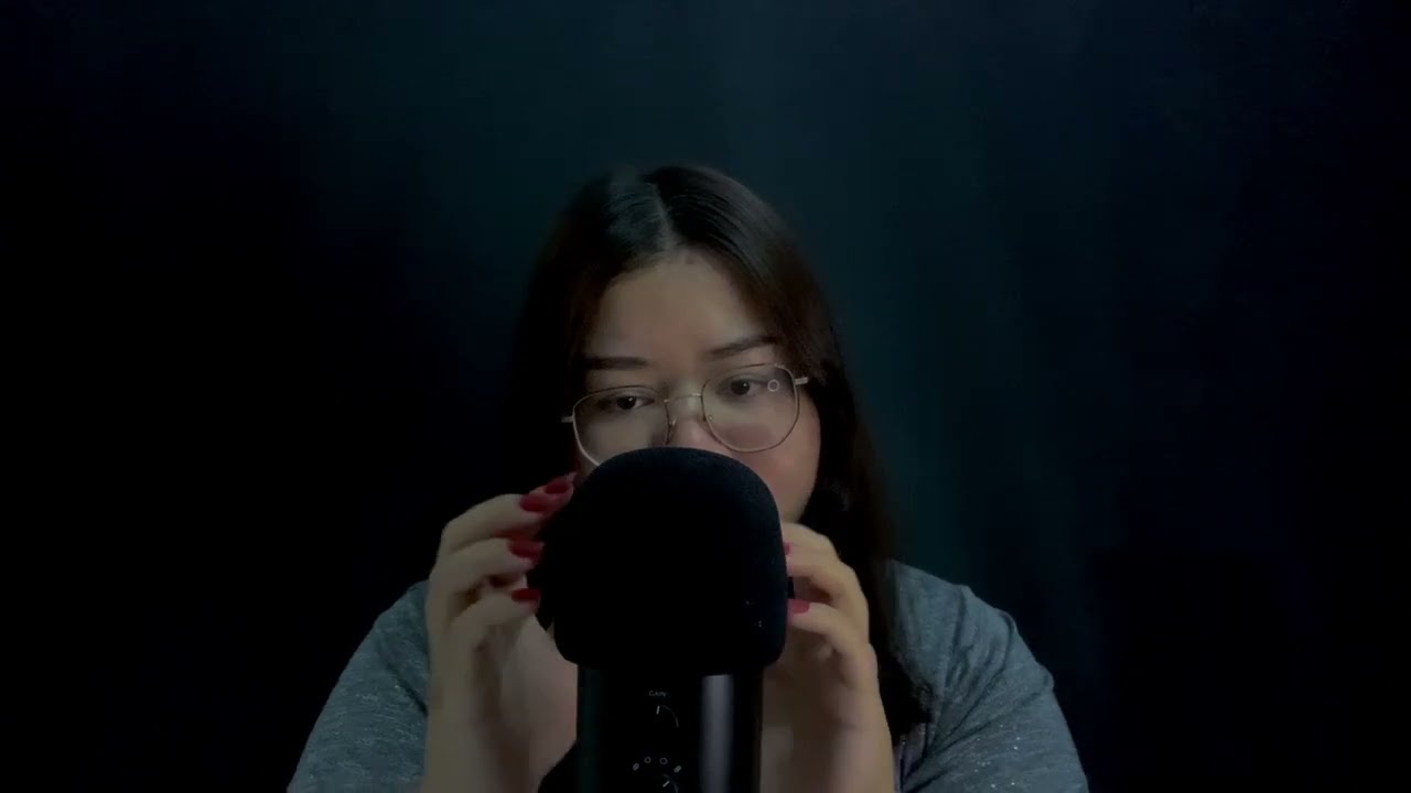 ASMR Mic Scratching with Cover with Long Nails 1 Hour (Loop , No Talking)