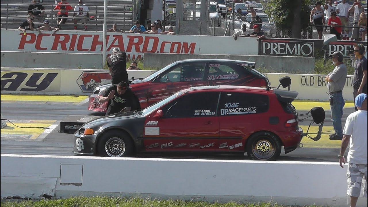 Honda Day 2013 E-Town Eat Sleep Race SFWD Semi's La Carla 8.94@173 vs CLM Ricky Silva 9.20@168
