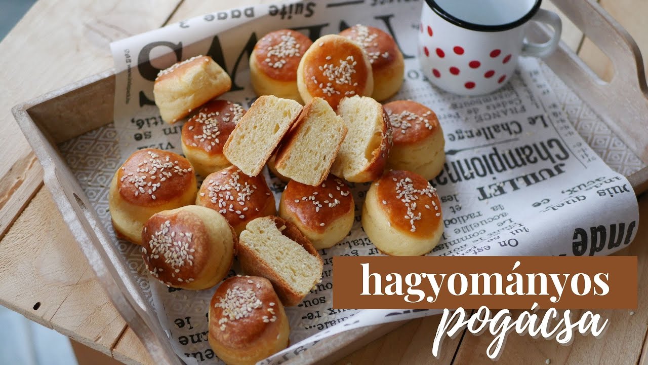 Egyszerű tejfölös pogácsa recept!
