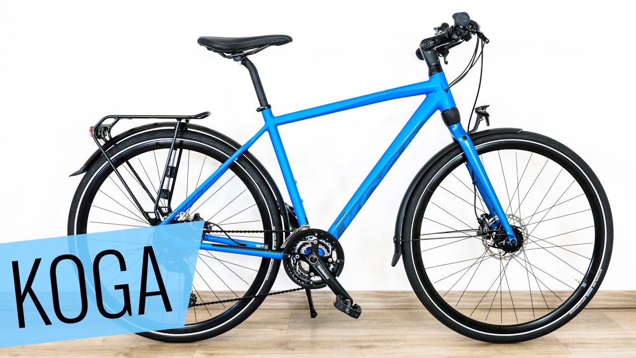 BLAU & FLEXIBEL - KOGA Trekkingrad F3 5.0 Trekkingrad Review - Fahrrad.org