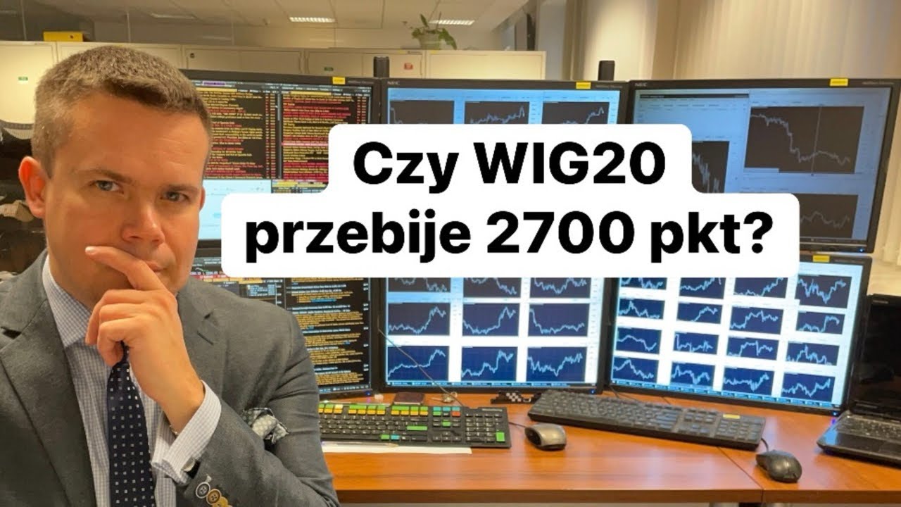 👉Czy dziś indeks WIG20 przebije poziom 2700 pkt?👈