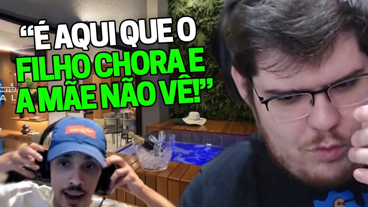 CASIMIRO REAGE: APARTAMENTO COM HIDRO NA VARANDA EM GOI&Acirc;NIA ft. ChiCoin  | Cortes do Casimito