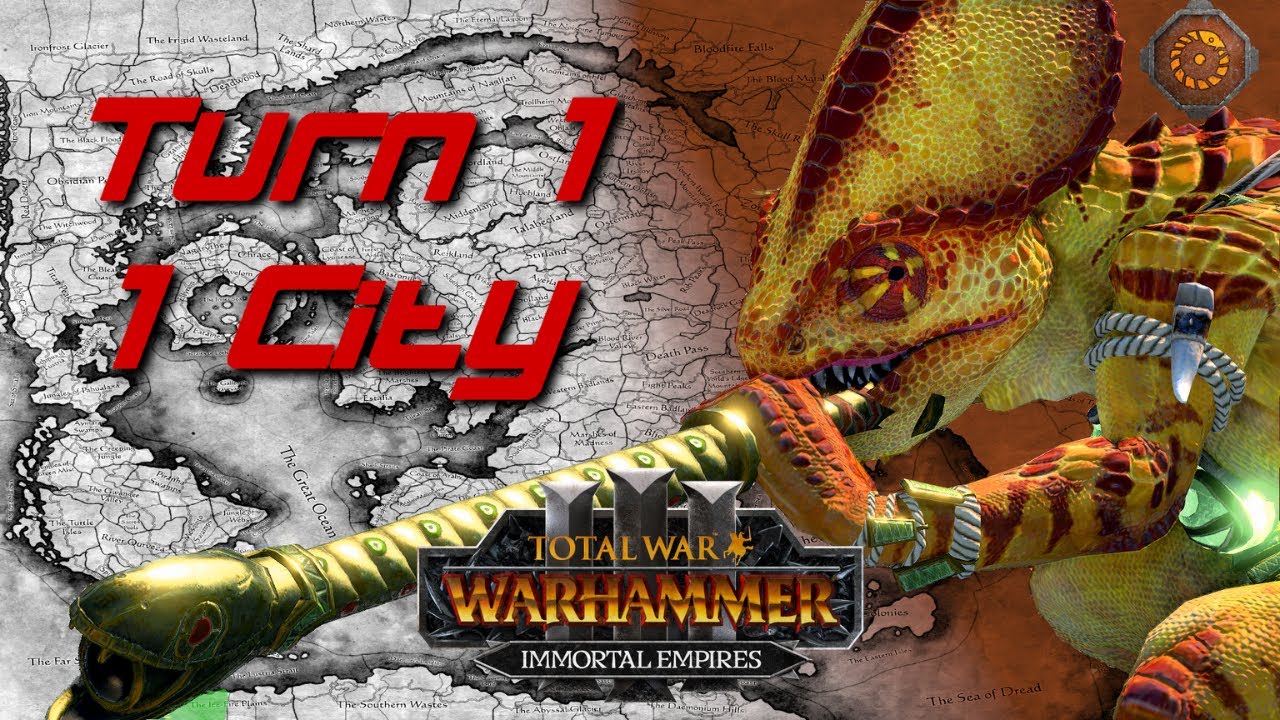 Everywhere, Hola Skinks! - Oxyotl Campaign Warhammer 3 - Turn 1
