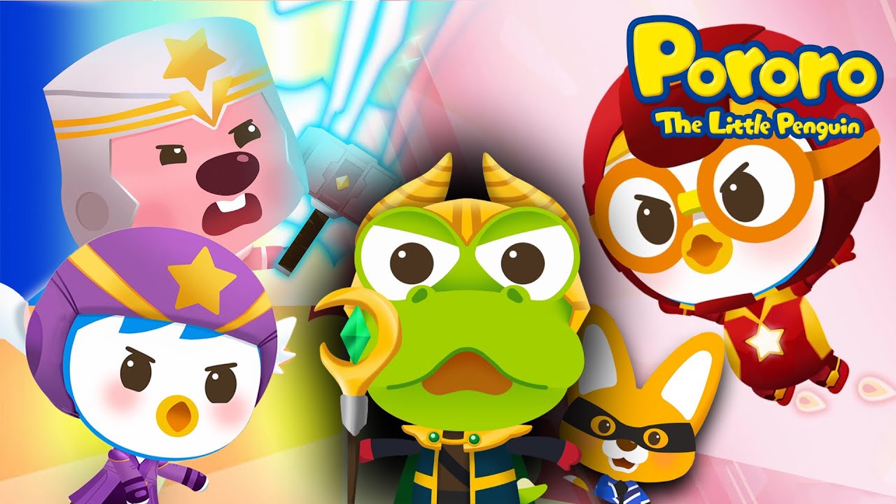 Let's Go Heroes! | Pororo Heroes come to Rescue! | Pororo Baby Song | Pororo Nursery Rhymes