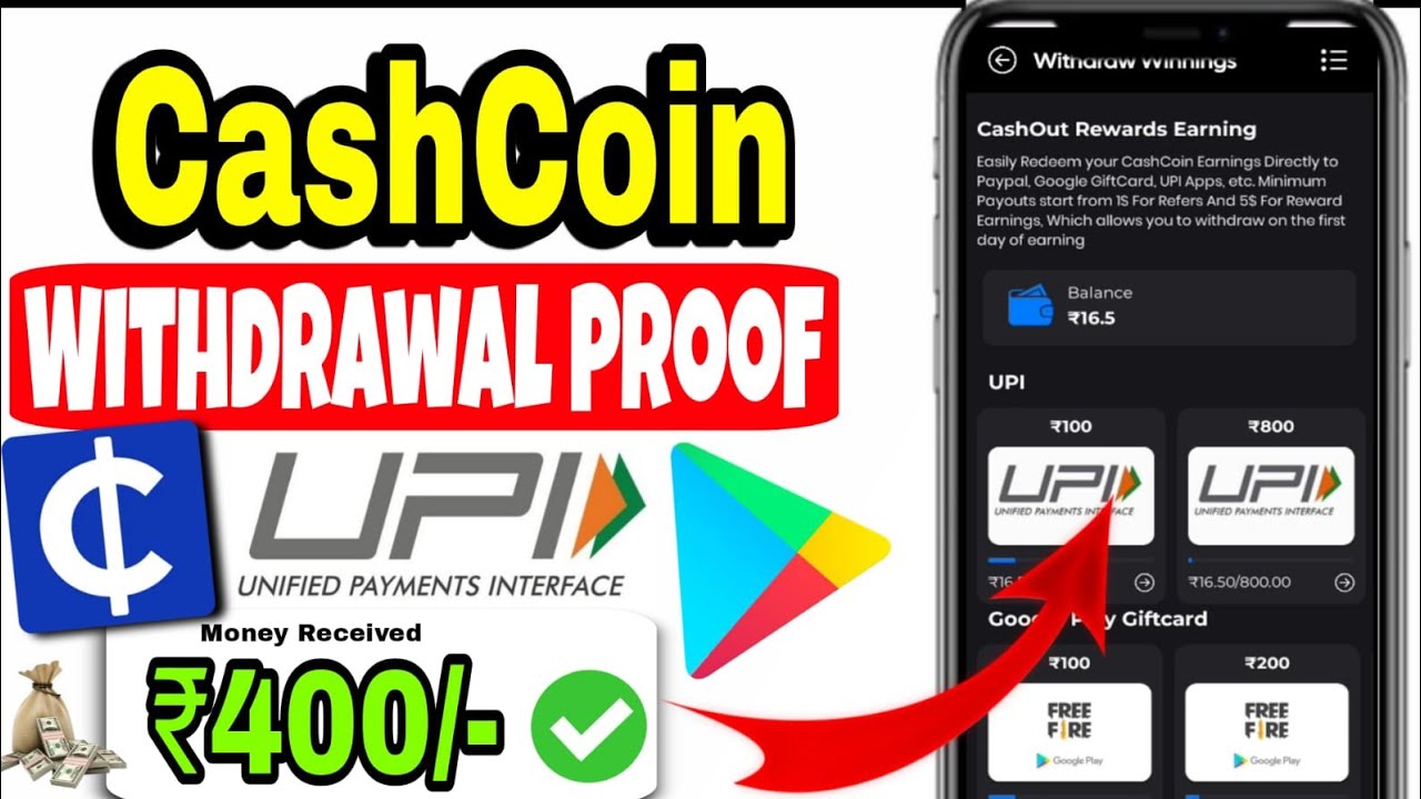 CashCoin App Withdrawal Proof 🔥🤑 CashCoin App Real Or Fake 💥💰 New Online Earning App 2025