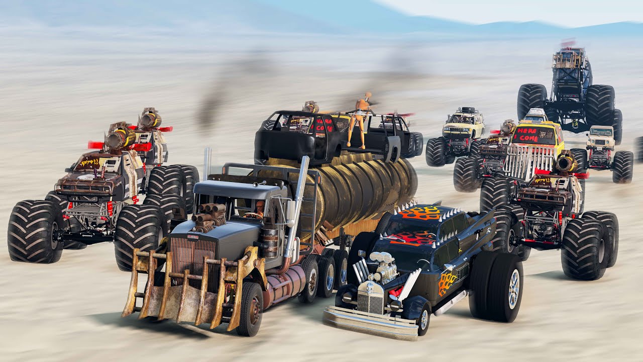 Monster Truck Madness Escape - Beamng drive