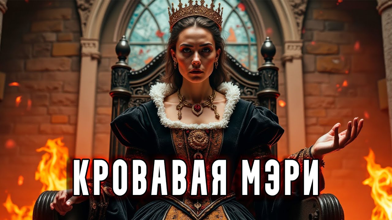 ЛЕКЦИЯ ДЛЯ СНА 🌙 КРОВАВАЯ МЭРИ I - Первая и Самая Злостная Королева АНГЛИИ!