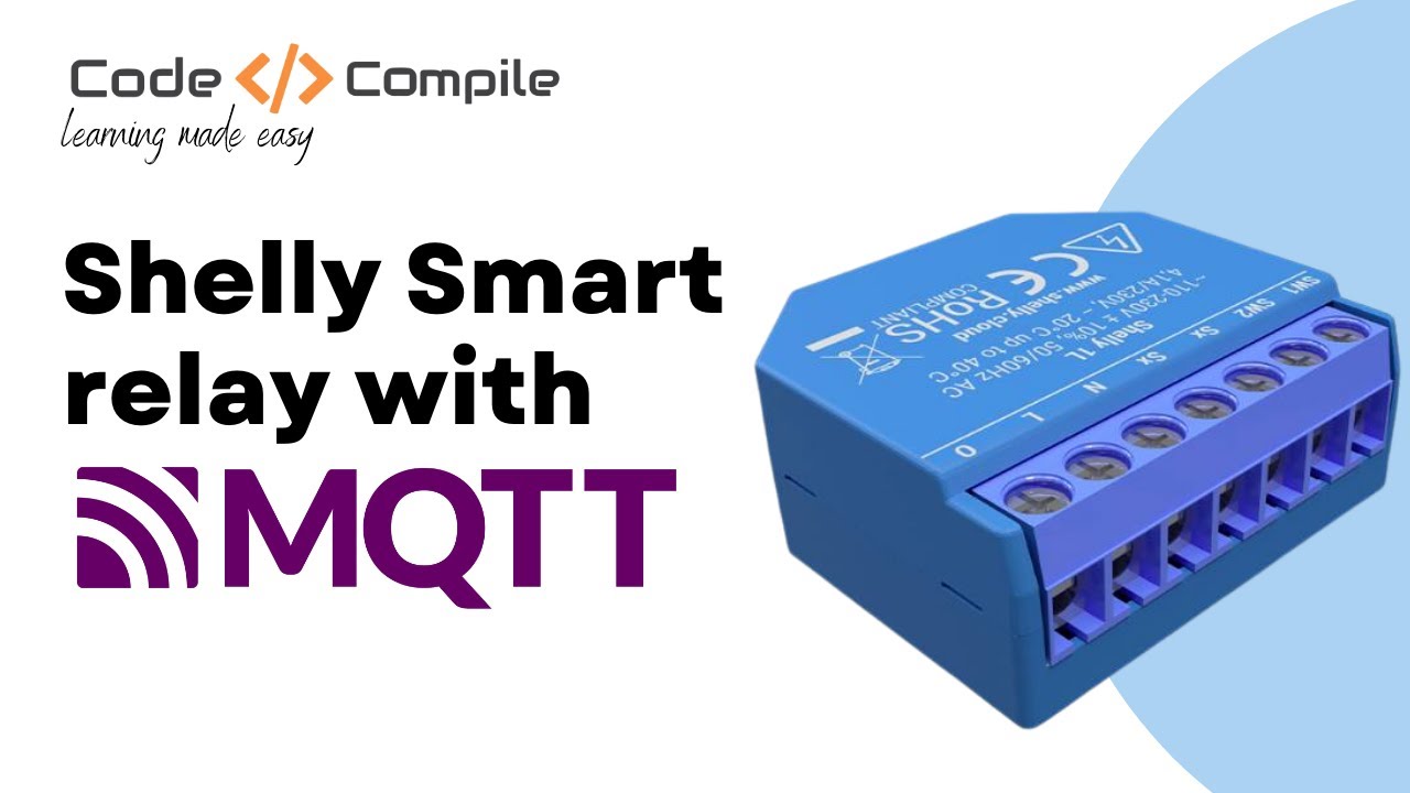 Controlling Shelly WiFi Relay via MQTT